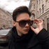 Oversized PC or CP Men's Sunglasses Gabia